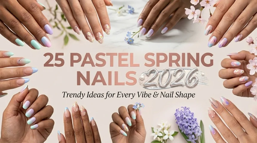 25 Pastel Spring Nails 2026: Trendy Ideas for Every Vibe & Nail Shape